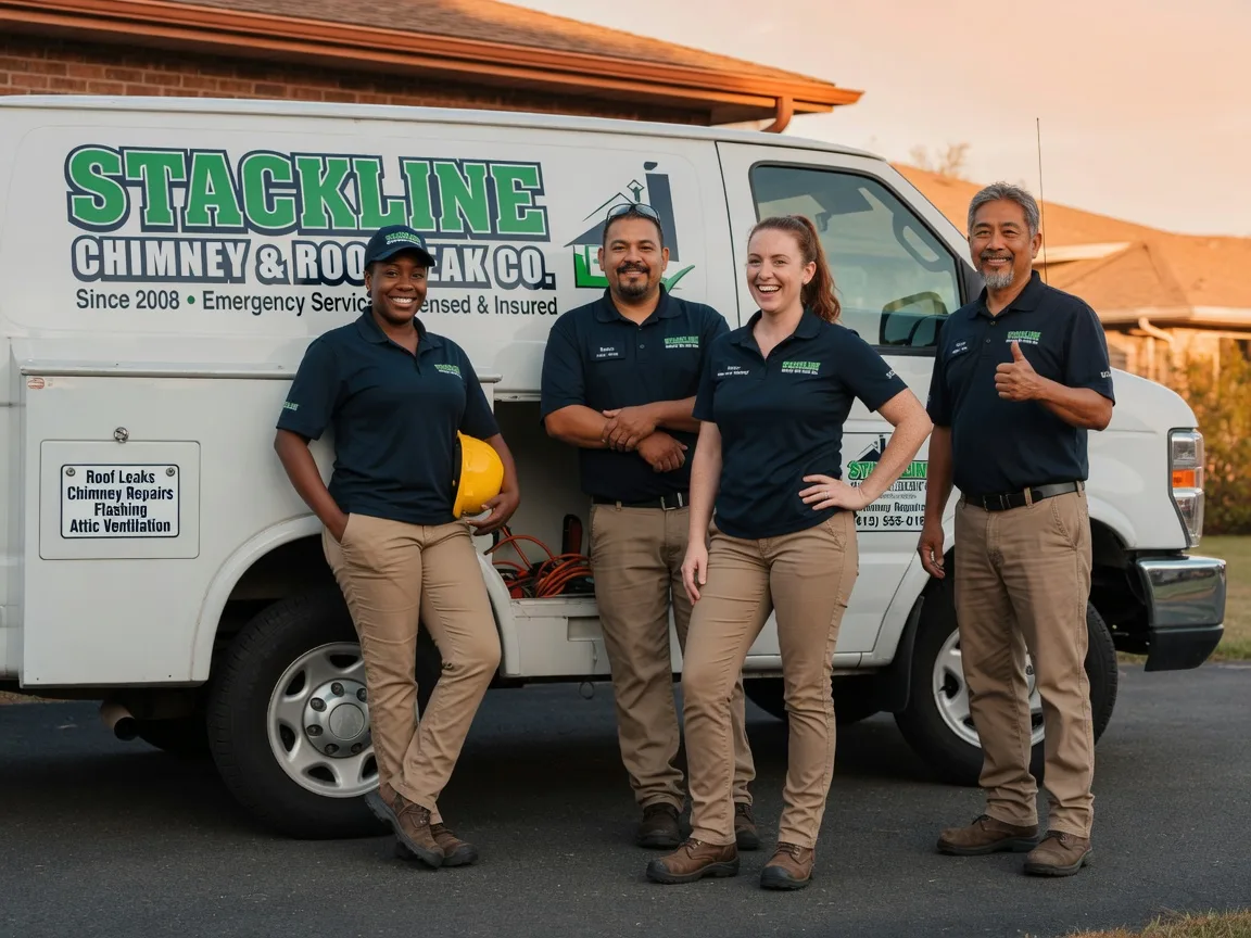 Chimney flashing repair company in Saluda, SC